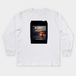 Yacht Rock 8-Track Kids Long Sleeve T-Shirt